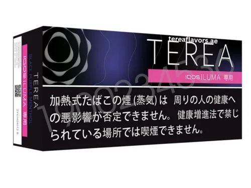 TEREA Black Purple Menthol Japan