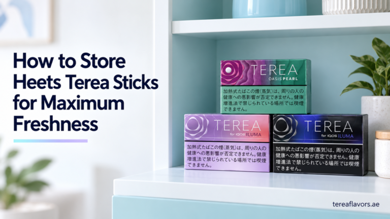 How to Store Heets Terea Sticks for Maximum Freshness