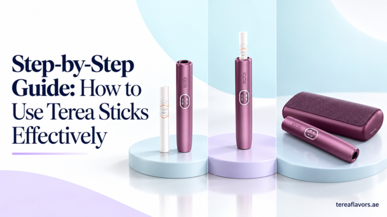How to Use TEREA Sticks in IQOS ILUMA: Step by Step 4 Step-by-Step Guide How to Use Terea Sticks Effectively