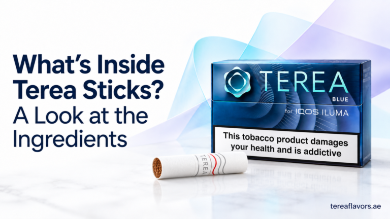 What’s Inside Terea Sticks A Look at the Ingredients